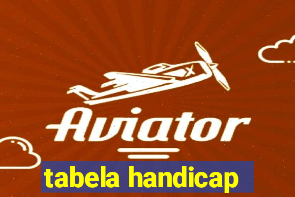 tabela handicap